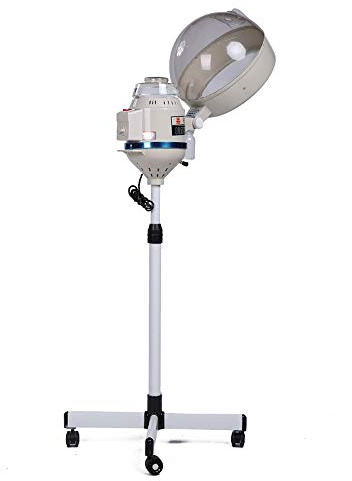 Campanas de secado, procesador de cabello, vaporizador de peluquería de salón, máquina de cuidado del cabello con motor de vapor doméstico vertical, procesador de color profesional de peluquería de