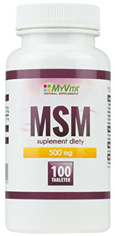 MSM organisk svavelförening 500mg 100tab MyVita