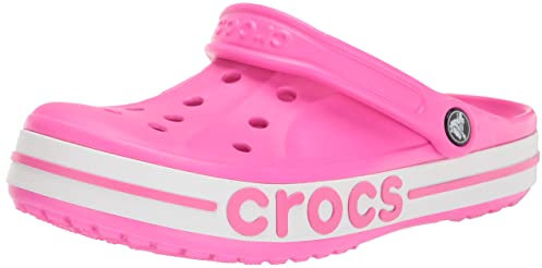Crocs Bayaband Sabots pour homme et femme - Rose - Rose électrique., 42/43 EU