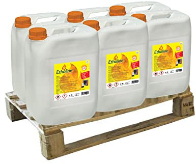 Bioetanolo liquido 6 taniche da 10 litri - Ethaline
