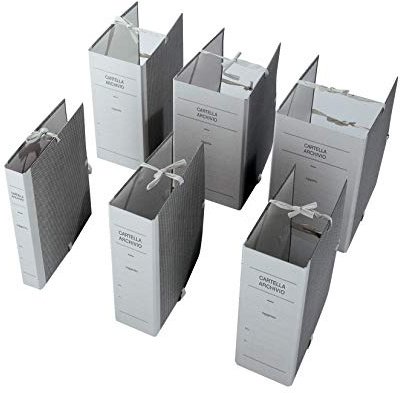 Alevar 3451/8-25 Cartelle Archivio con Lacci, Dorso 8, Cm 25X35, Faldoni in Confezione da 25 Pezzi