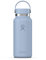 HYDRO FLASK - Wide Mouth Trinkflasche 946ml (32 oz) - Isolierte Wasserflasche aus Edelstahl - Sportflasche mit auslaufsicherem Flex Cap-Deckel & Gurt - Thermoflasche Spülmaschinenfest - Surf