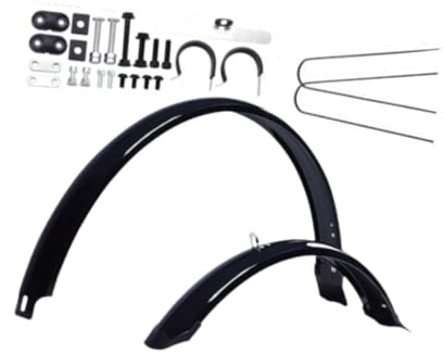 BEALIFE Juego de Guardabarros Delanteros y Traseros para Bicicleta, para Llantas de 26 Pulgadas. Piezas Repuesto.