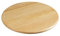 Zassenhaus 50264 Drehplatte, Durchmesser 35 cm, Gummibaumholz hell, Braun
