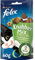 FELIX KnabberMix Hof & Wiese Katzensnack, Knusper-Leckerlie mit 3 Geschmacksrichtungen, 8er Pack (8 x 60g)