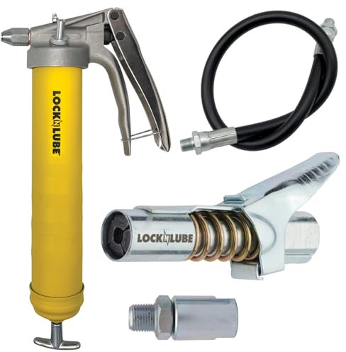 LockNLube Professional Pistol-Grip Grease Gun