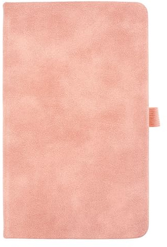 Lösenordsbok med alfabetiska flikar – rosa veganskt läder – fickstorlek – logga in organiserare – perfekta presenter för damer som har allt