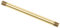 BATHVEVE Pure Straight Pipe Lamp Connection Fitting External Threaded Ends for Lighting Fixtures and Table Lamp Kits