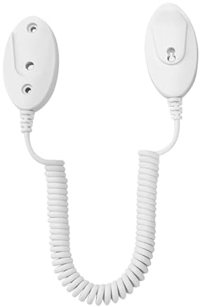 Genérico Porta Mandos Magnético - Organizador De Llaves De Pared - Soporte Remoto con LED Y Muelle para TV Dormitorio Garaje Sala Aula Ventilador Aire Acondicionado