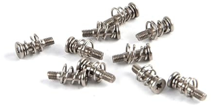 Fläktskruvar Skruvar till PC-fläkt och grafikkort, förnicklad, metallisk, flera storlekar, 10-pack(A4 M2.5x9)