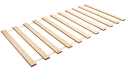 TiCAA Premium Rollrost Rolllattenrost Lattenrost mit extra 13 Leisten massives Kiefer 90x200