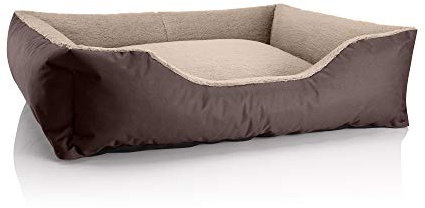 BedDog TEDDY Cuccia per cani XL - Cuscino - Divano - Copertina Rimovibile e Lavabile, Cani Medio-Grande