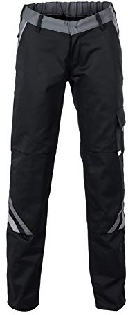 Planam 2718040 Highline Damen Bundhose, Schwarz/Schiefer/Zink, Größe 40
