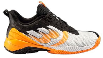 Bull padel Scarpe da Paddle da Uomo Vertex Grip 22v, Bianco Nero, 43.5 EU