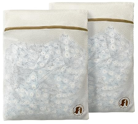 Mesh tvättpåsar för delikatesser med dragkedja, tvättpåse för strumpor, liten tvättpåse för delikatesser, underkläder, t-shirts, baddräkt, babykläder, underklädespåse för strumpor (2 Set-S+S(3 Layer))