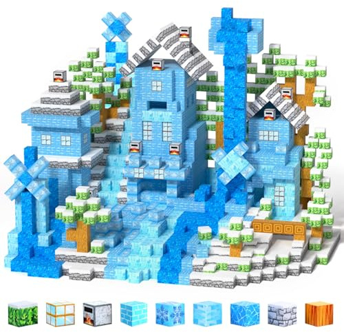 Blocs de Construction Magnétiques Enfants,2.5CM/Pièces Cubes de Jeu Magnétiques pour Enfants,STEM Montessori Build Mine Magnet World Set,Jouets Magnétiques SensorielsCadeaux pour Garçons Filles âge 3+