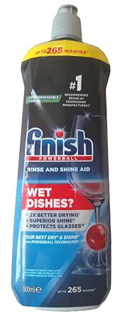 Finish Powerball Rinse and Shine Aid Dishwasher - 800ml | Up to 265 Washes