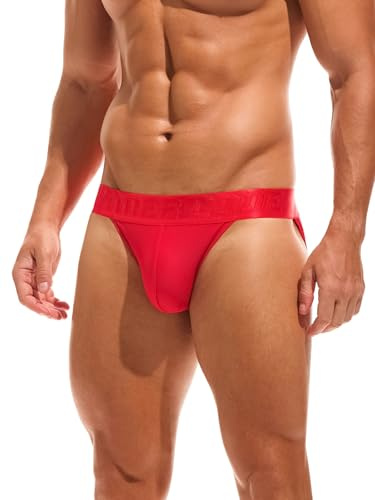 Summer Code Jockstrap Hombre Suspensorio Tanga Deportivo Malla Transpirable | Jockstrap Soporte anatómico, Expulsión de sudor, Tacto suave al material, para entrenamiento verano caluroso