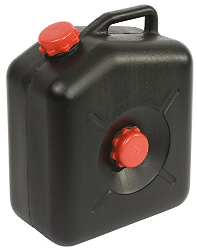 Plascon WW23L Abwassertank Tragbarer Camping Abwasserkanister, 23l, Schwarz
