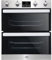 Belling BI702FPCT Built Under Double Oven with Catalytic Liners - Stainless Steel
