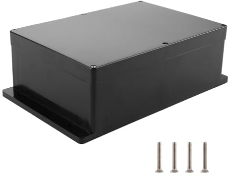 WOPPLXY Abzweigdose Wasserdicht IP67, 263 x 182 x 95mm Abzweigdose Aufputz, Kunststoff Abzweigdosen Schwarz