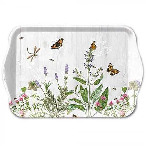 Petit Plateau rectangulaire Tulipes