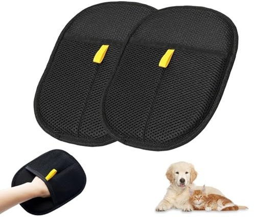 Épilateur Électrostatique pour Animaux, Outil Amélioré pour Éliminer Les Poils d'animaux, Gant Lavable Et Réutilisable, Nettoyage sans Effort, pour Vêtements, Canapé, Meubles Et Sièges Auto