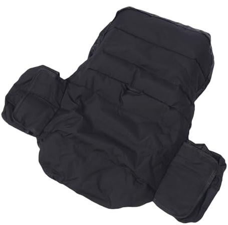 Naroote Coprisedia per Tosaerba da Equitazione Oxford 600D Antipioggia, Coprisedia per Trattorino con Design Antiscivolo, Regolabile per Uso Esterno Prolungato (BLACK)