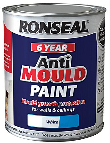 Ronseal Anti Mould Paints - White Matt 750ml