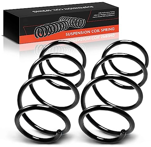 Frankberg 2x Federn Fahrwerksfeder Vorderachse Kompatibel mit 3er E46 318 320 323 325 1998-2005 Replace# 31331093068