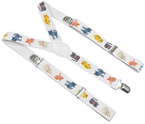 Ferocity Enfants Bretelles entierement réglable Y forme pour les enfants 2-8 motif Chats NEW [023]