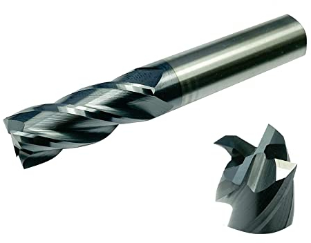 KATOOL Fresa de extremo VHM de 1 a 12 mm de diámetro, fresa universal de metal duro para inmersión (2 mm)