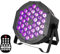 Akku Schwarzlicht for Party, Wiederaufladbar Batterie 36 LED UV Strahler Bühnenlicht DMX512 mit Fernbedienung discolicht Schwarzlichtlampe for DJ, Deko, Bühne, Halloween, Hochzeit, Körperkunst