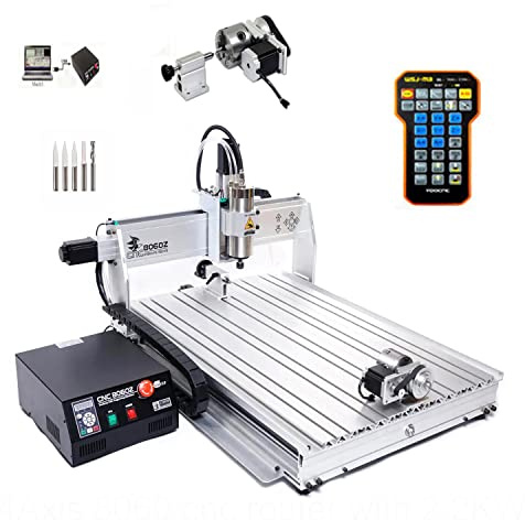 CNC engraving milling and drilling machine 8060 2200W metal engraving cnc router