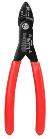 Laroal Pinza per elettricisti Multiuso 4 in 1 con Pinza per crimpatura, spelafili, Strumento Professionale per crimpatura di Cavi per 12-20 AWG