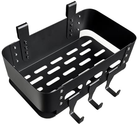 Kerlista Heavy-Duty Storage Bin Fits for store grill brushes, tongs, spatulas, gloves, charcoal, Seasoning bottle， and other BBQ accessories.