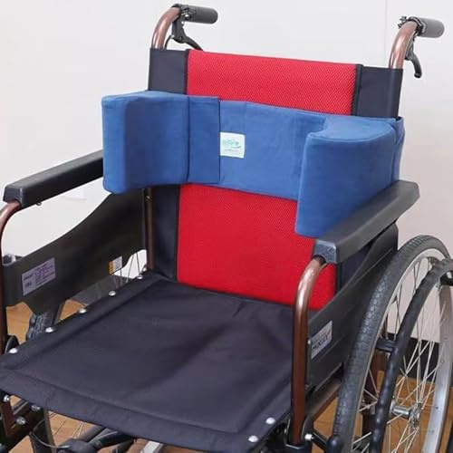 Cuscino di supporto laterale per sedia a rotelle, cuscino anti-deflessione laterale e correzione della postura, per stabilità seduta anziana