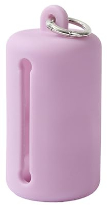 Hundavfallshållare – kompakt PVC-väska, läckagesäker påsdispenser | design med clips för att fästa, bärbar utomhusutrustning | 10x4,8x4,8cm 41g Vandring Resor Camping Trädgård Rengöringstillbeh
