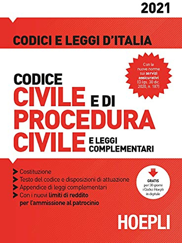 Codice civile e di procedura civile e leggi complementari