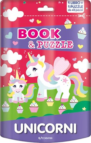 Unicorni. Book&puzzle. Ediz. a colori. Con puzzle
