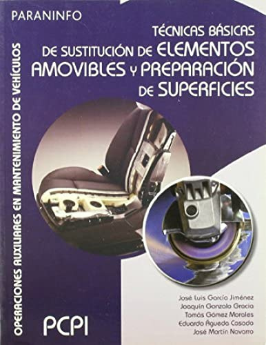 Técnicas básicas de sustitución de elementos amovibles y preparación de superficies (Transporte y Mantenimiento de Vehículos)