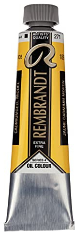 Rembrandt Tubetti di colori ad olio 40 ml Giallo cadmio medio 271 (01052712)