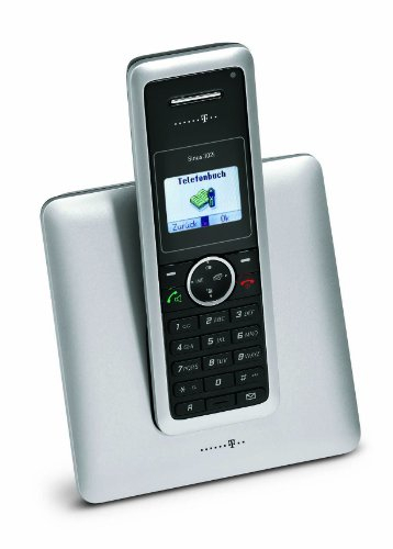 Deutsche Telekom T-Home Telefon Sinus 302i ISDN-Telefon silber/schwarz