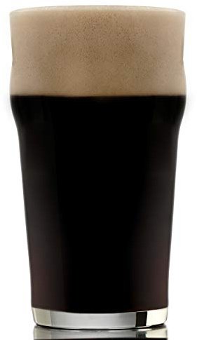Libbey Craft Brews Stout Beer Glasses, 20-ounce, Set of 4