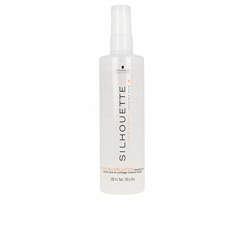 Schwarzkopf Professional Silhouette Flexible Hold Lotion De Soin Et De Coiffage Après Shampooing Volume Flexible Et Rebond Fixation Longue Durée Invisible Ultra Brillance Non Collante 200 ml