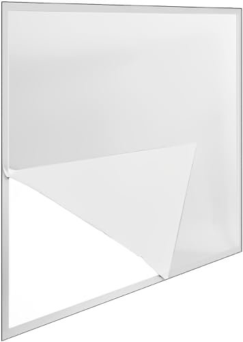 bricoleva.it Selbstklebendes Fliegengitter für Fenster - 130 x 150 cm, Weiß