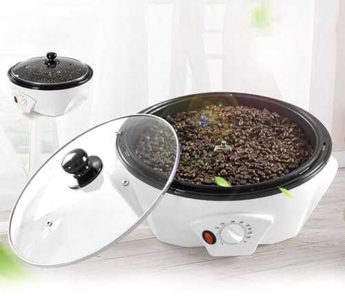 pedenencelia Coffee Roaster Machine,800g Electric Coffee Bean Roaster,0-240℃ Adjustment/1200w/Non-Stick Coating,Home Use Coffee Roaster,Can Roast Coffee Beans,Soybeans,Peanuts