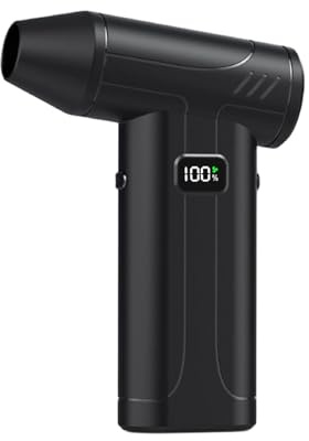 Souffleur à poussière – 10 x 3,8 x 15 cm, souffleur d'air comprimé 10 0 000 TR/Min, Ventilateur sans Fil Rechargeable 5 V | pour Garage, Maison, Camping, extérieur, Bureau, ateliers