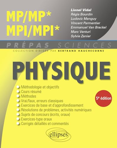 Physique MP/MP* MPI/MPI*