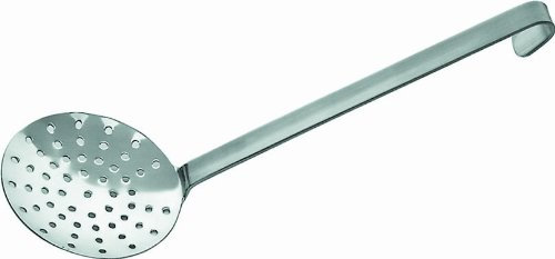 Schiumarola con manico corto, 8 cm, diametro 22 cm, lunghezza manico